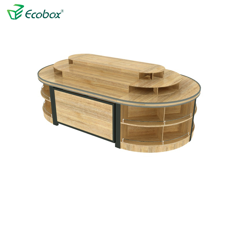 GMG-005 Ecobox деревянный дисплей шкаф конфеты полки супермаркет дисплей полки