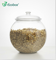 ECOBOX FB220-7 11.7L Грандиозванные травы могут орехи банку для рыбы Бак круглый конфеты