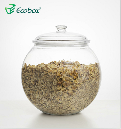 ECOBOX FB220-7 11.7L Грандиозванные травы могут орехи банку для рыбы Бак круглый конфеты
